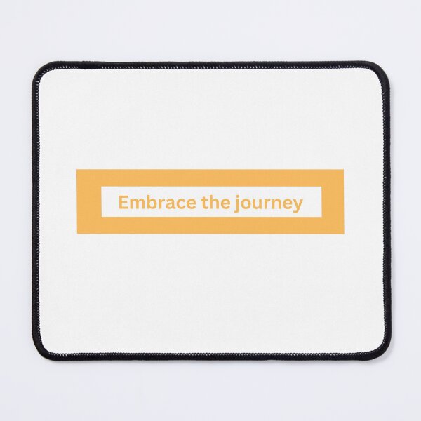 Item preview, Embrace the journey - block Quote designed and sold by justbejoker.