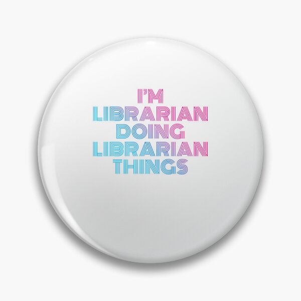 Item preview, I'm Librarian Doing Librarian Things Retro Neon designed and sold by SVPOD.