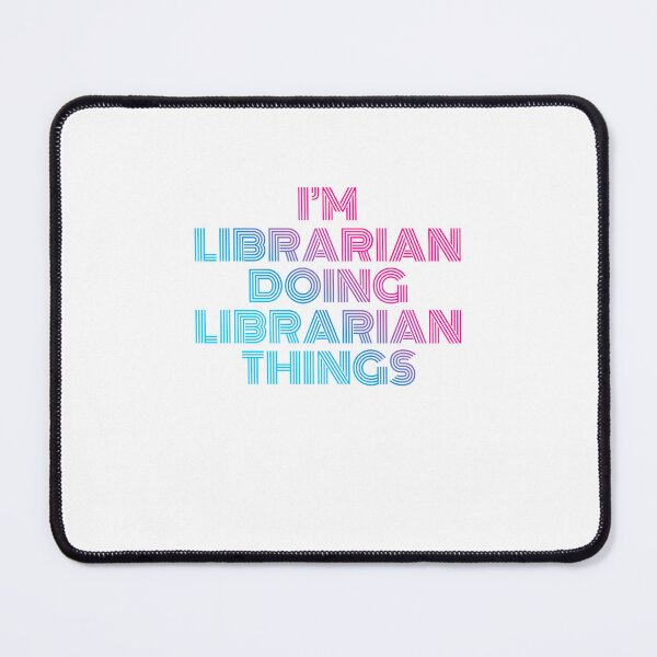 Item preview, I'm Librarian Doing Librarian Things Retro Neon designed and sold by SVPOD.