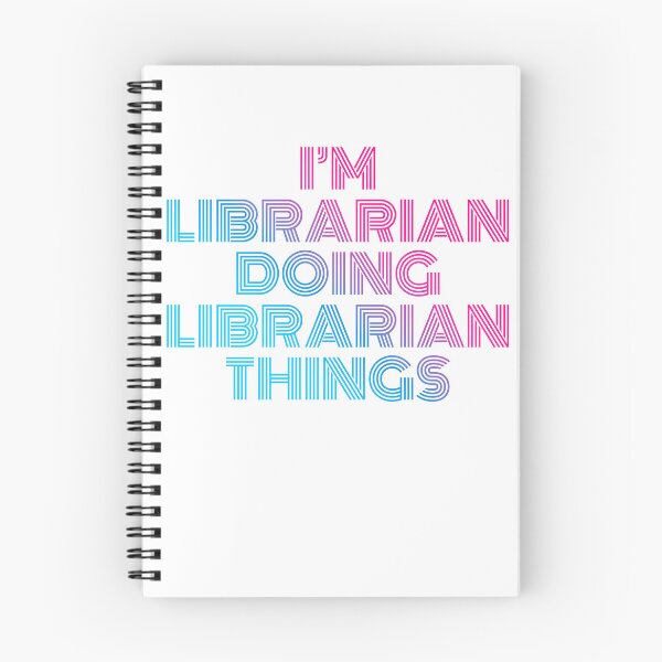 Item preview, I'm Librarian Doing Librarian Things Retro Neon designed and sold by SVPOD.