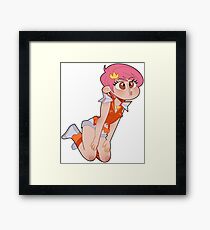 Magikarp Gijinka Cosplay Chibi Framed Print