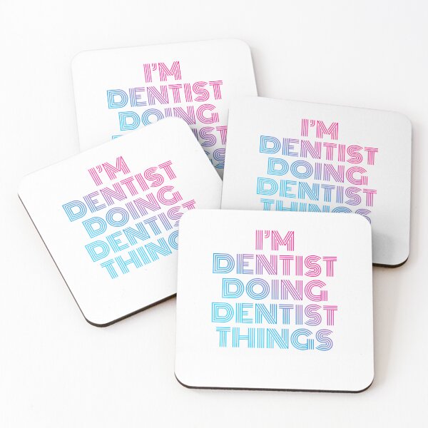 Item preview, I'm Dentist Doing Dentist Things Retro Neon designed and sold by SVPOD.