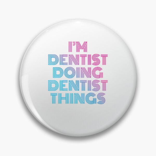Item preview, I'm Dentist Doing Dentist Things Retro Neon designed and sold by SVPOD.