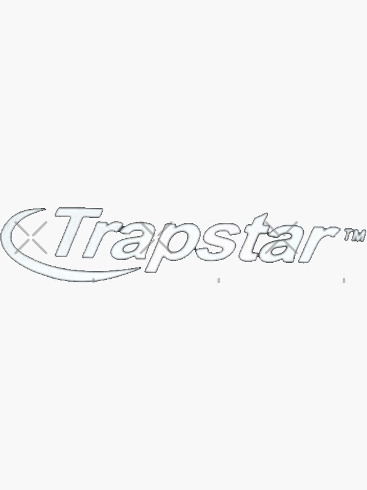 "TRAPSTAR LOGO" Sticker for Sale by KHADAT Redbubble
