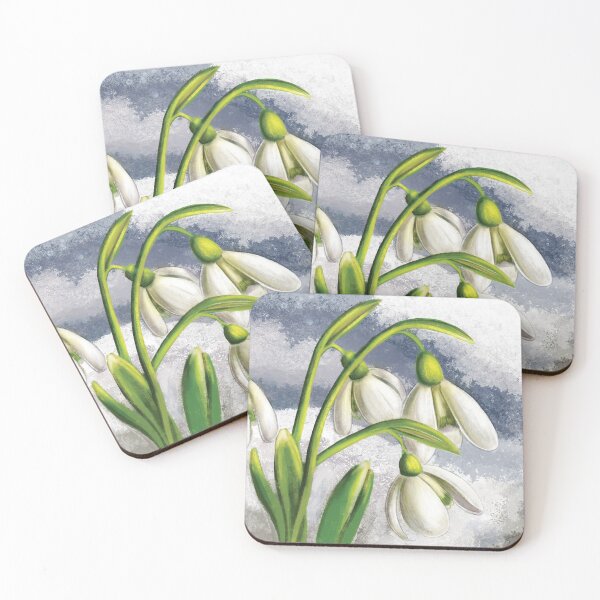 Item preview, "Snowdrops" designed and sold by solgasart.