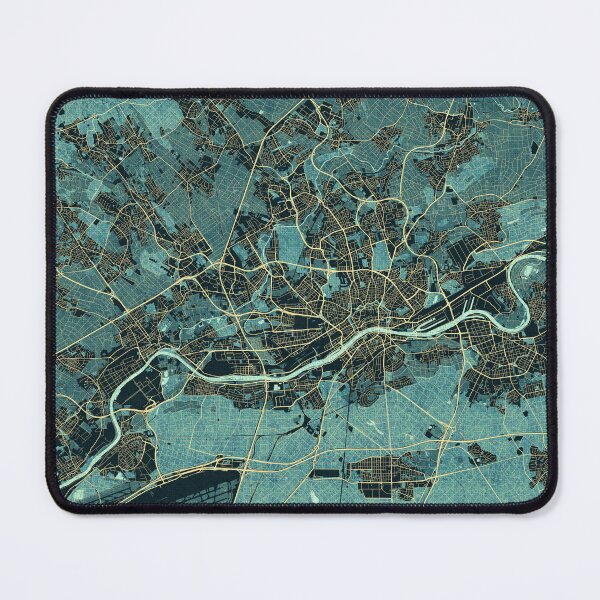 Item preview, Frankfurt City Map of Hesse, Germany - Summer designed and sold by deMAP.