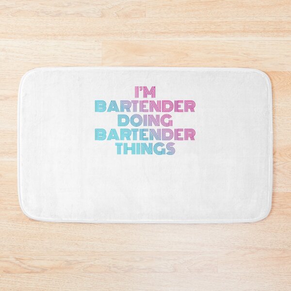 Item preview, I'm Bartender Doing Bartender Things Retro Neon designed and sold by SVPOD.