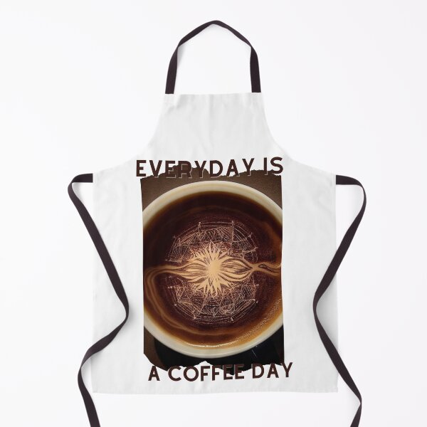 Item preview, Cup Art Everyday Is A Coffee Day designed and sold by TheCreativeFab.