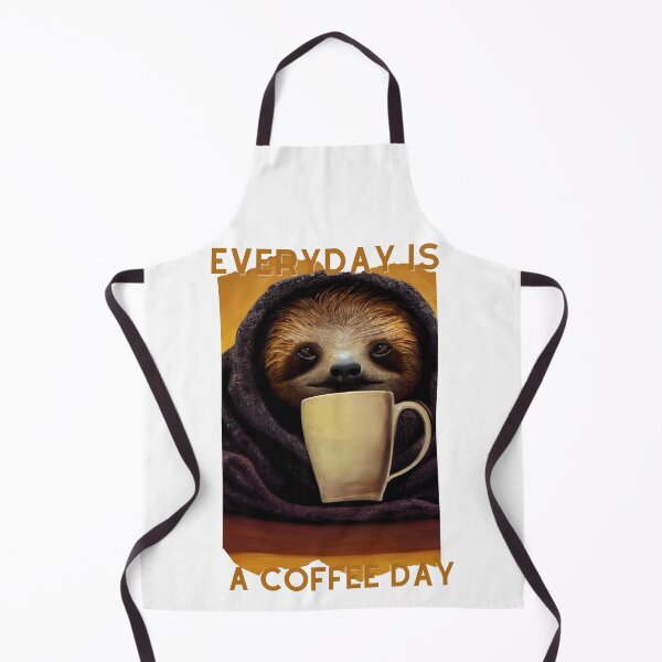 Item preview, Sloth Everyday Is A Coffee Day designed and sold by TheCreativeFab.