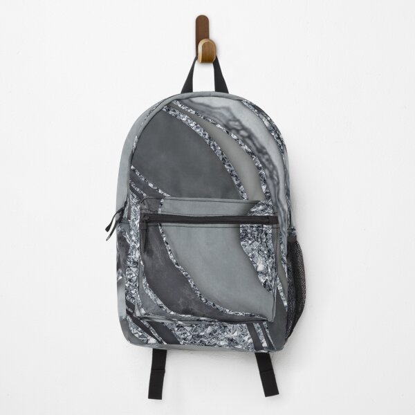 Item preview, Silver Grey Faux Gemstone Agate Texture Elegance And Luxury designed and sold by artsandsoul.
