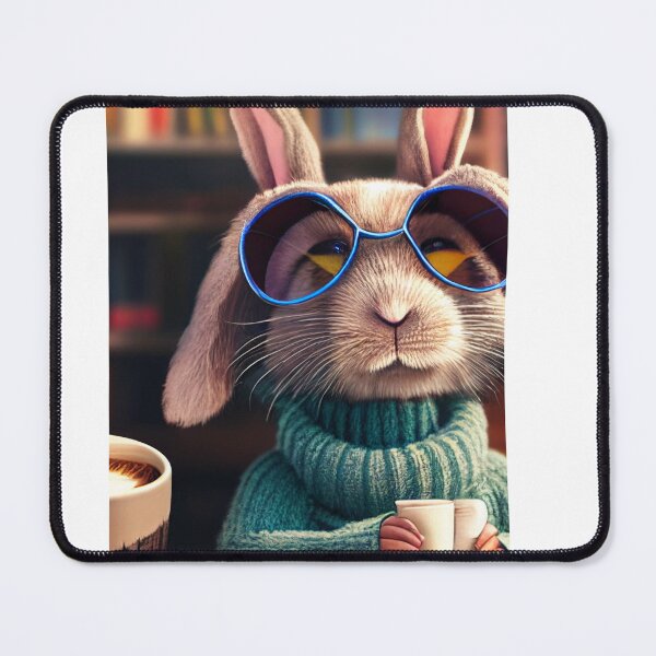 Item preview, Bunny Everyday Is A Coffee Day designed and sold by TheCreativeFab.