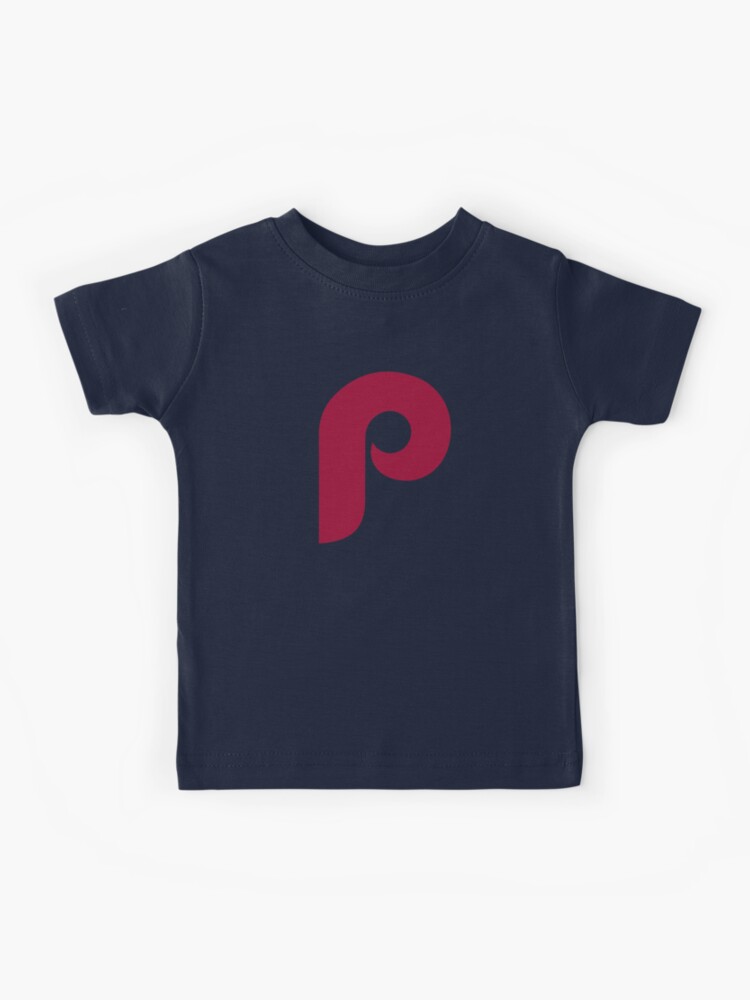 New Official Philadelphia Phillies Youth Boys Blue Short Sleeve Shirt