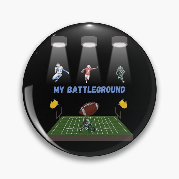 Item preview, My battleground. Great gifts for American football fans. designed and sold by ConradoBullhead.