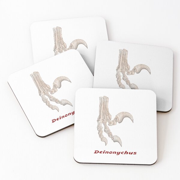 Item preview, Deinonychus red - dinosaurs designed and sold by Cosmateus.