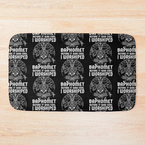 Item preview, I worshiped Baphomet before it was cool - Funny Satan The Devil Parody designed and sold by EmmiFoxDesigns.