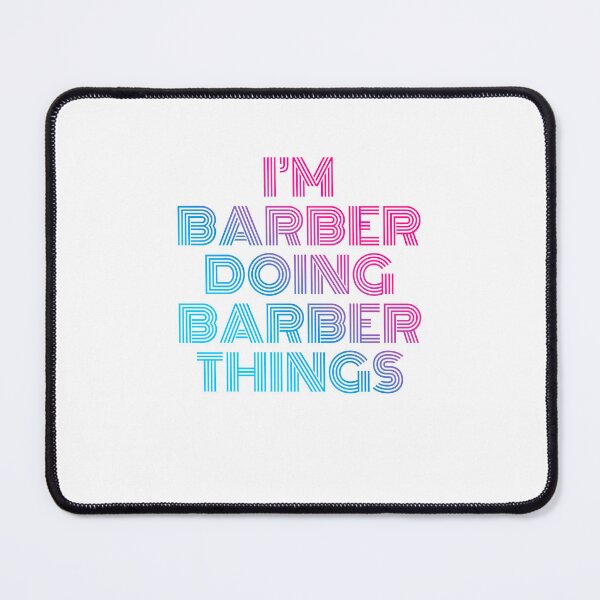 Item preview, I'm Barber Doing Barber Things Retro Neon designed and sold by SVPOD.