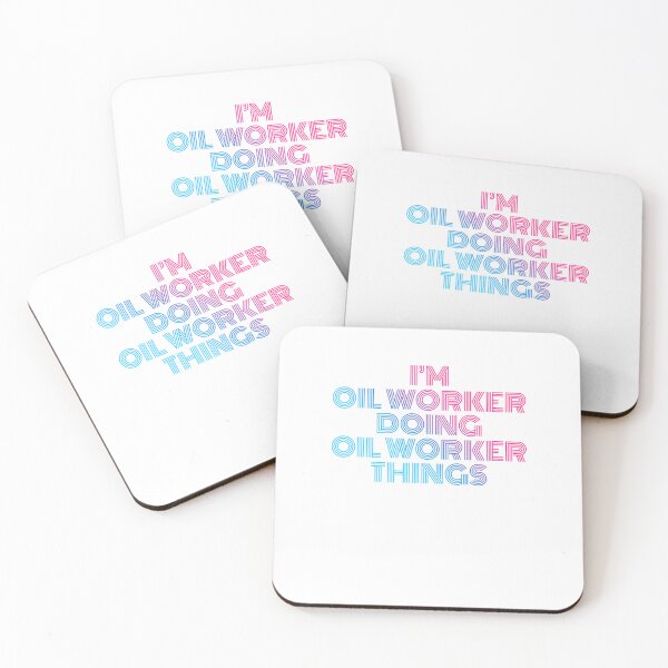 Item preview, I'm Oil worker Doing Oil worker Things Retro Neon designed and sold by SVPOD.