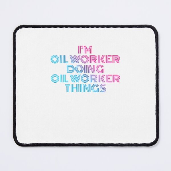 Item preview, I'm Oil worker Doing Oil worker Things Retro Neon designed and sold by SVPOD.