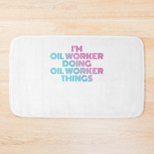 Item preview, I'm Oil worker Doing Oil worker Things Retro Neon designed and sold by SVPOD.