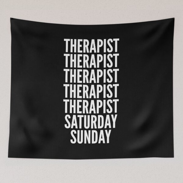 Item preview, Therapist saturday and sunday for Therapists designed and sold by SVPOD.