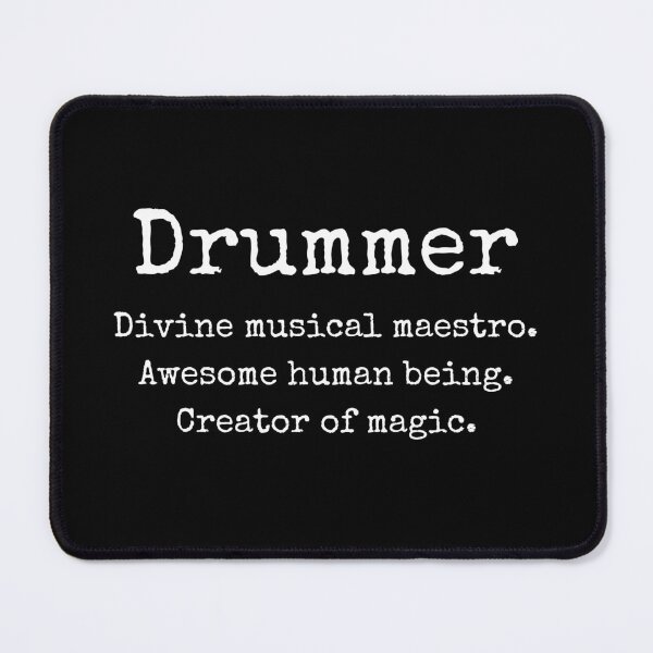 Item preview, Drummer Meaning For Drums Player And Bassist Musicians As A Percussion Drummer designed and sold by Funwithmusic.