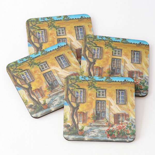 Item preview, Old yellow house designed and sold by Magdalena Luna.