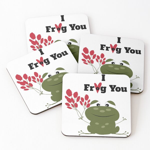Item preview, Frog I love you designed and sold by Ashlison.