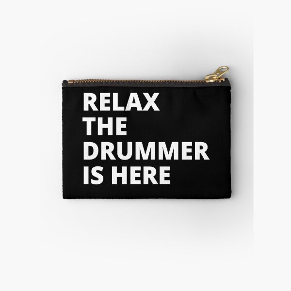 Item preview, Relax The Drummer Is Here For Drums Player And Bassist Musicians As A Percussion Drummer designed and sold by Funwithmusic.