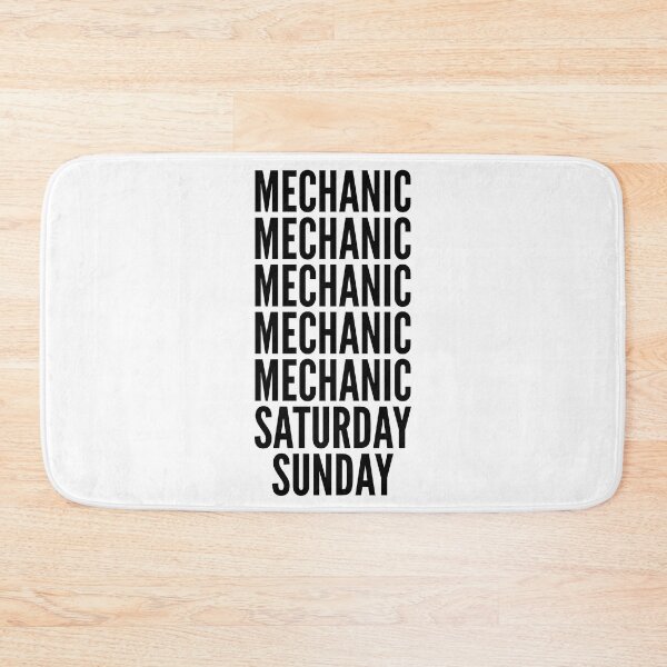 Item preview, Mechanic funny workweek for Mechanics designed and sold by SVPOD.