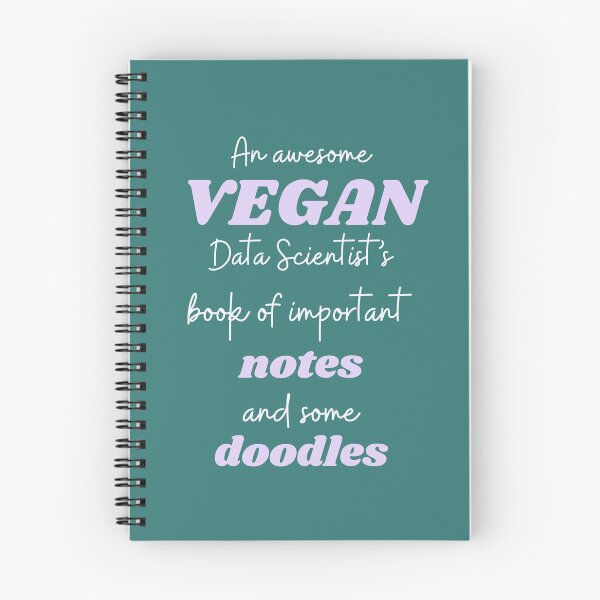 Item preview, Awesome Vegan Data Scientist designed and sold by MajesticVegan.