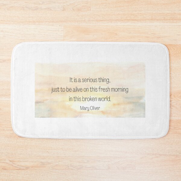 Item preview, To Be Alive | Mary Oliver designed and sold by ArtistVenus.