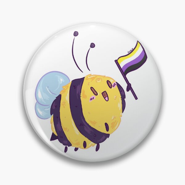 Artikelvorschau, Bienen mit Stolz! - Nicht-binäres Flag entworfen und verkauft von StarsStunned.