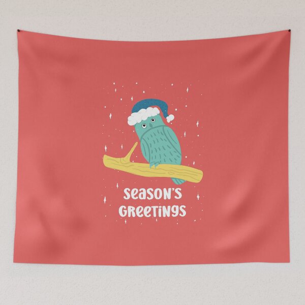 Item preview, Season's greetings -  Owls Greetings collection - RGB designed and sold by MaddaMom.