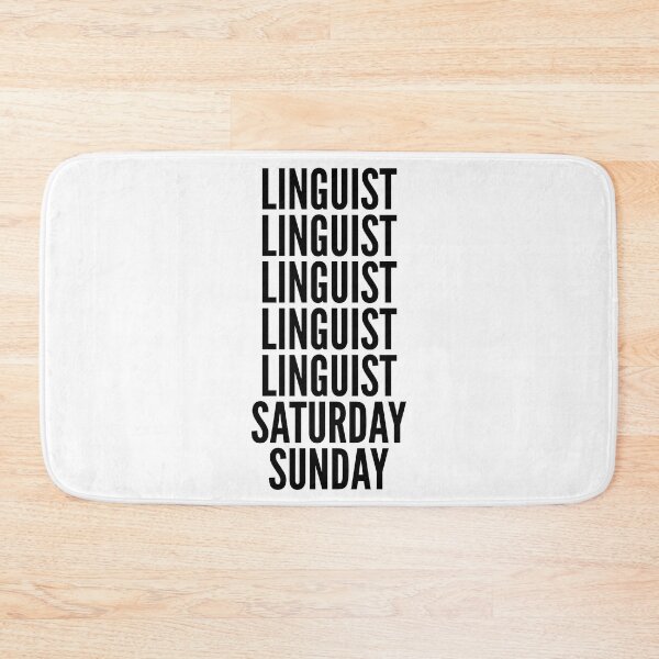 Item preview, Linguist funny workweek for Linguists designed and sold by SVPOD.