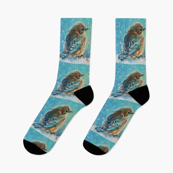 Item preview, Winter bluebird designed and sold by Magdalena Luna.