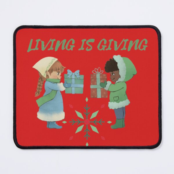 Item preview, LIVING IS GIVING designed and sold by amalgamateyou.