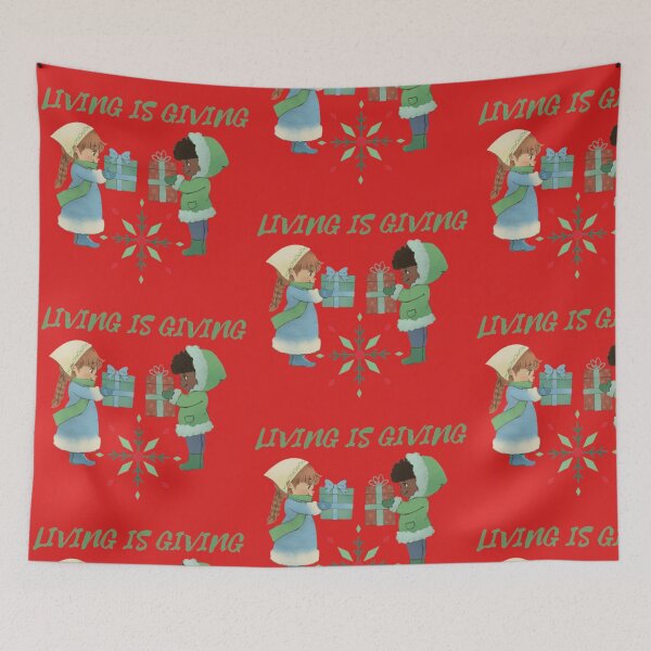 Item preview, LIVING IS GIVING designed and sold by amalgamateyou.