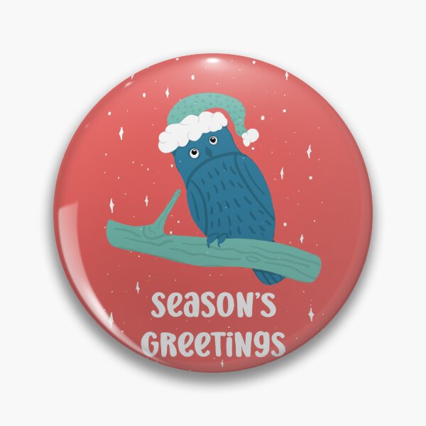 Item preview, Season's greetings -  Owls Greetings collection - RBG designed and sold by MaddaMom.