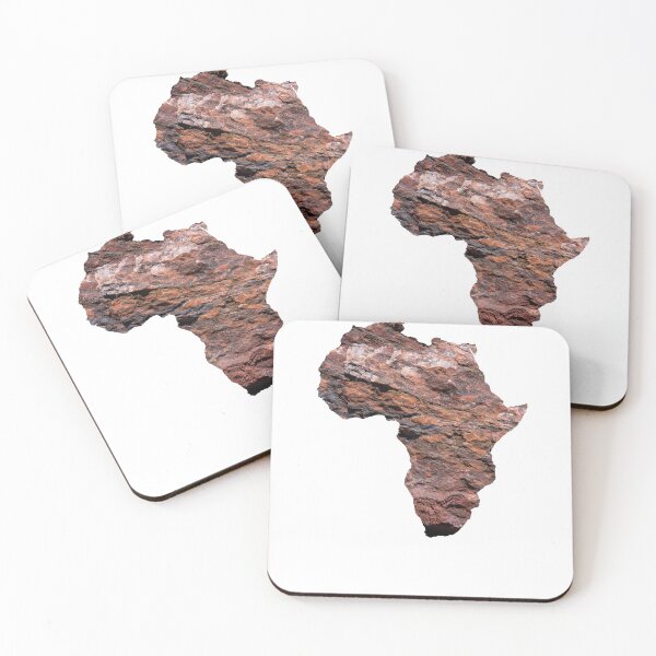 Item preview, Map of Africa displaying Iron Ore designed and sold by RockSolidZA.