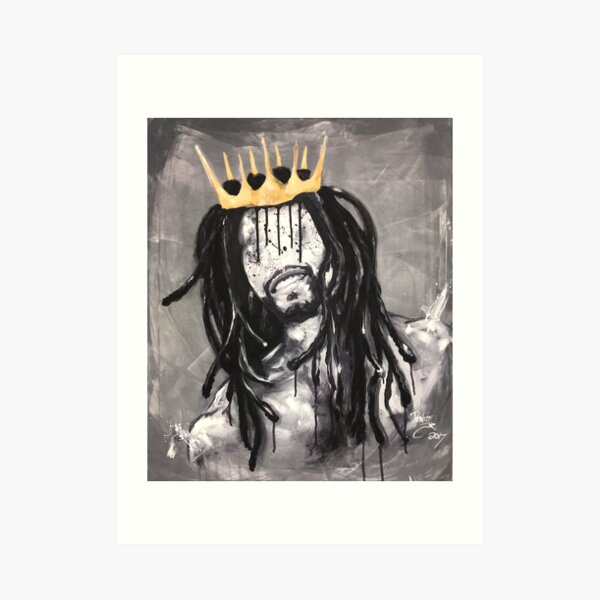 Naturally King II Art Print