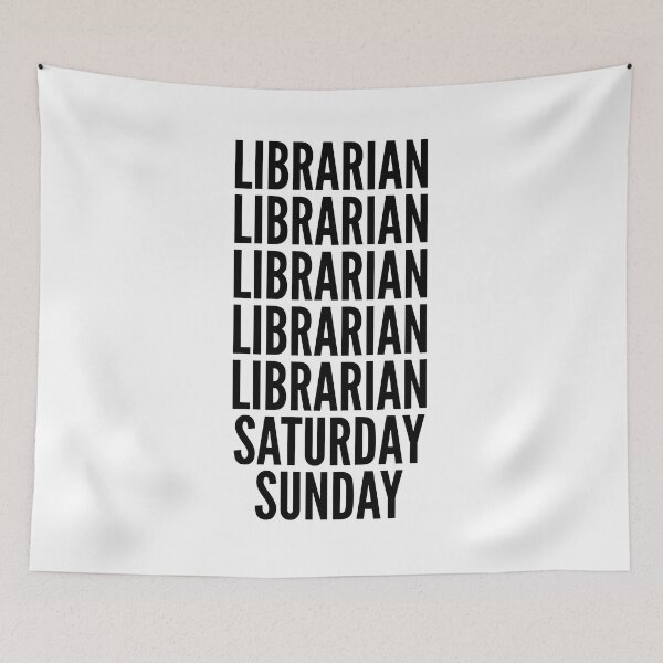 Item preview, Librarian funny workweek for Librarians designed and sold by SVPOD.