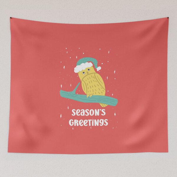 Item preview, Season's greetings -  Owls Greetings collection - RYG designed and sold by MaddaMom.