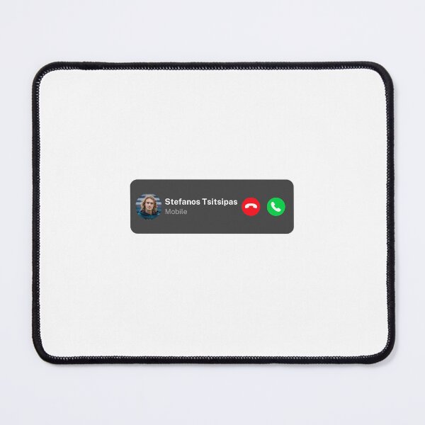 Item preview, Tsitsipás is Calling - Tsitsipás Tennis Player iPhone Call designed and sold by TieBreak-Tennis.