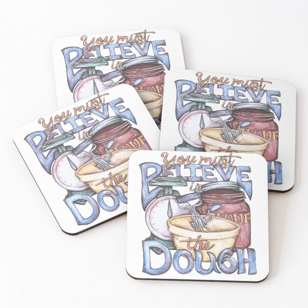 Item preview, You Must Believe in the Dough designed and sold by itsybitsybug.