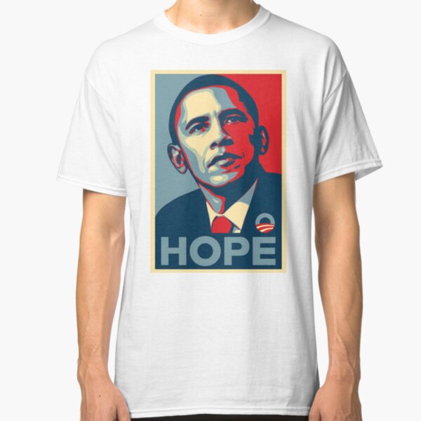Barack Obama Hope Poster Classic T-Shirt