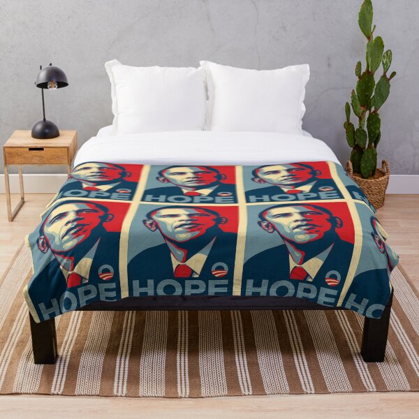 Barack Obama Hoffnung Poster Fleecedecke