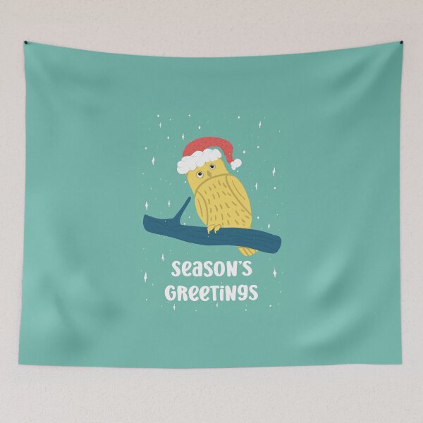 Item preview, Season's greetings -  Owls Greetings collection - GYRB designed and sold by MaddaMom.