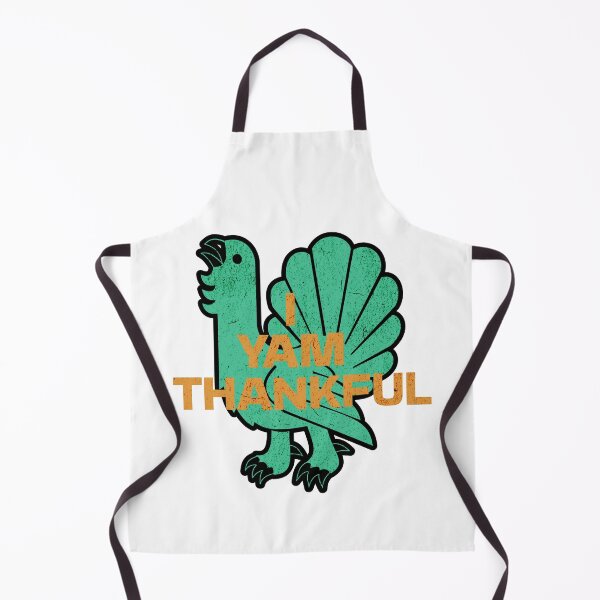 Item preview, I Yam Thankful, Funny Thanksgiving Humor, Yam and Sweet Potato, Happy Grateful Holiday designed and sold by artfulnotebook.