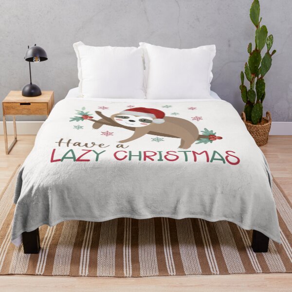 Item preview, Cute Lazy Christmas Sloth designed and sold by HappyLifeCreate.