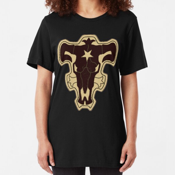 Black Bull Squad ( Black Clover ) Slim Fit T-Shirt